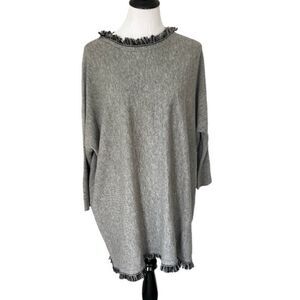 Adore Alia Wool Tinic With Fringe